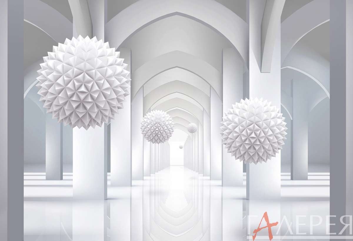 Модерн шары шары, арки, колонны